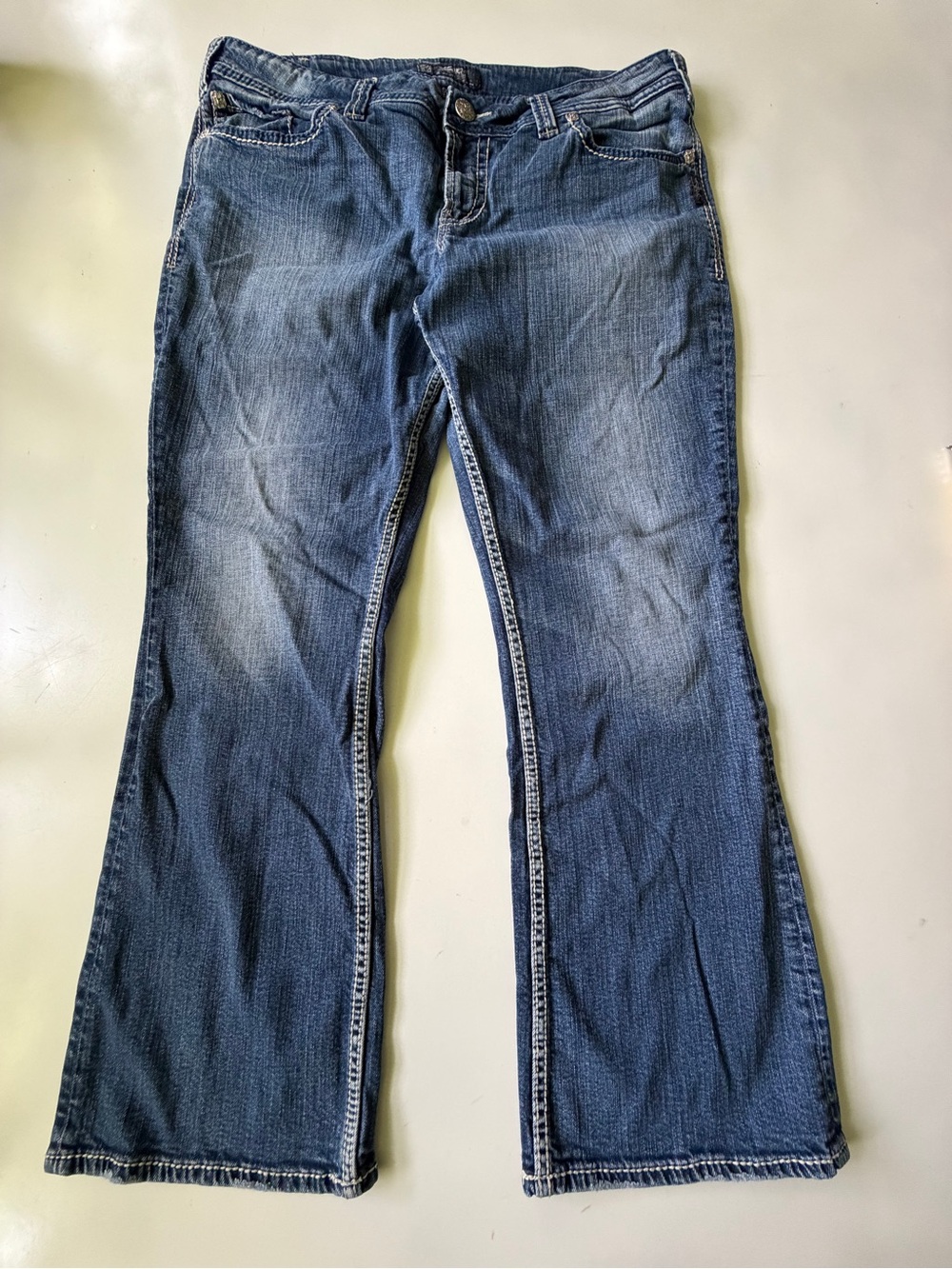 Silver Jeans Bootcut Women’s "Suki‎ Surplus" Tag Sz W18 L30  Medium Wash